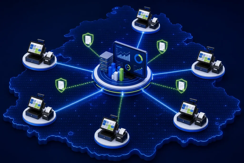 Multi-Branch PRA POS Integration in Punjab: Branches, Counters, Devices & Central Reporting